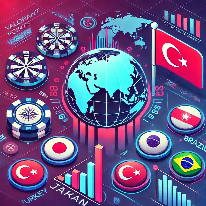 VALORANT Puan fiyat değişikliklerini gösteren grafik